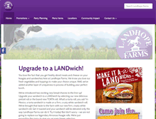 Tablet Screenshot of landhope.com